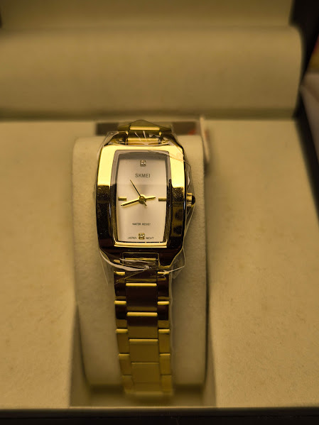 RELOGIO FEM. SKMEI LINHA GOLD COD 120